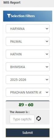 PM Awas Yojana Haryana Gramin List